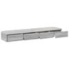 vidaXL Bed Drawers Grey Sonoma 150 x 36.5 x 16.5 cm Engineered Wood