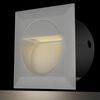 2 LED Square Recessed Stair Light 126 x 126 x 65.5 mm