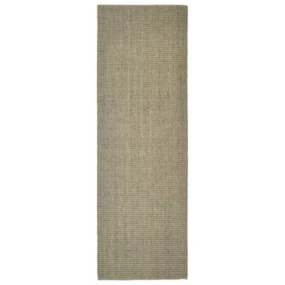 vidaXL Sisal Rug for Scratching Post Taupe 66x200 cm