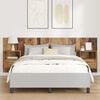 vidaXL Headboard with Cabinet 3 pcs Old Wood Engineered Wood