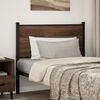 vidaXL Replace Headboard Brown Oak 107 cm Engineered Wood and Steel