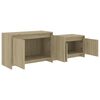 vidaXL TV Cabinet Sonoma Oak 146.5x35x50 cm Engineered Wood