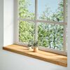vidaXL Window Sills 2 pcs Light Brown 120x30x2 cm Solid Wood Oak