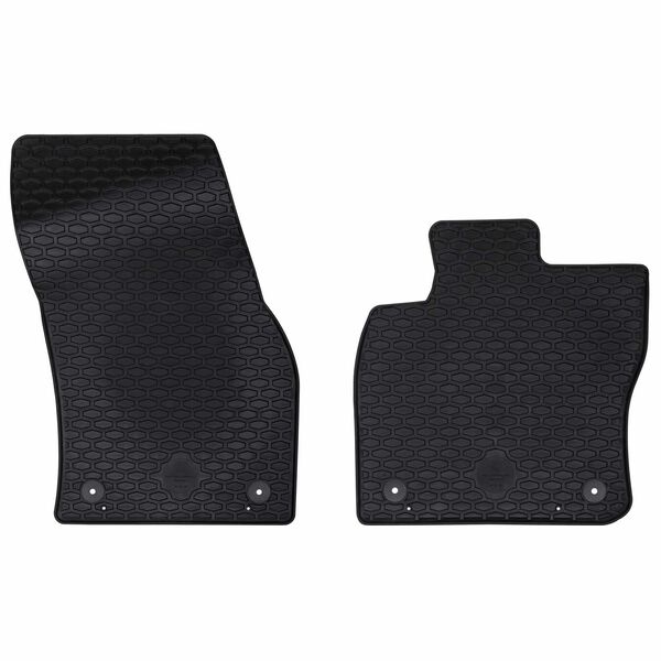 vidaXL Car Mat 2 pcs Black suitable for VW CADDY 2020- Rubber