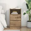 vidaXL Bedside Table Artisan Oak 40 x 30 x 467 cm Engineered Wood