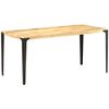 vidaXL Dining Table 160x80x76 cm Solid Mango Wood