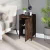 vidaXL Bedside Cabinets 2 pcs Smoked Oak 40x35x70 cm Engineered Wood