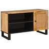 vidaXL TV Cabinet Brown 80 x 33 x 46 cm Solid Mango Wood