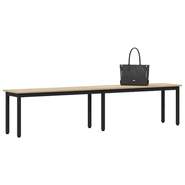 vidaXL Bench Sonoma 200 x 35 x 45 cm Engineered Wood