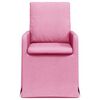 vidaXL Dining Chairs 2 pcs Pink 57 x 67 x 98 cm Fabric