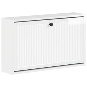 vidaXL Wall-Mounted Shoe Cabinet EDE 71 x 17 x 43 cm Engineered Wood