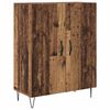 vidaXL Highboard Old Wood 69.5 x 34 x 180 cm Engineered Wood