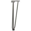 vidaXL Hairpin Legs for Coffee Table 4 pcs Natural Steel 42 cm Solid Steel