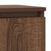 vidaXL Sideboard Brown Oak 57x34x76 cm Engineered Wood