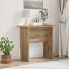 vidaXL Console Table Artisan Oak 93 x 40 x 75 cm Engineered Wood