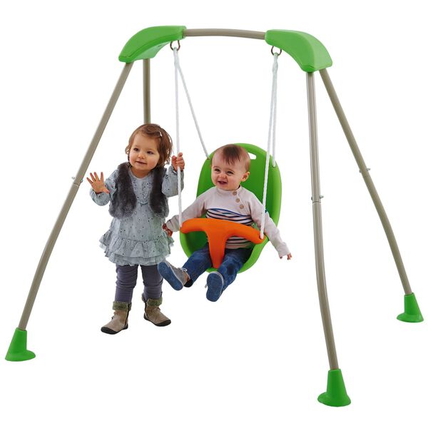 TRIGANO Funny Foldable Baby Swing Set Tatou 118x142x124 cm J-10180P8