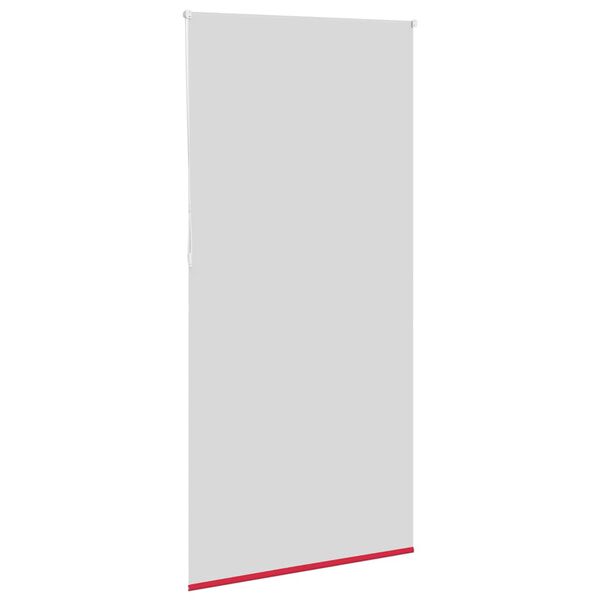 vidaXL Roller Blind Blackout Red 105x210 cm Fabric Width 100.7 cm Polyester