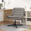 vidaXL Swivel Chair Taupe 63 x 75 x 76 cm Fabric