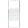 vidaXL Shower Cabin ESG 80x80x180 cm