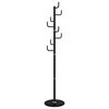 vidaXL Coat Stand Black 183 cm Powder-coated Iron