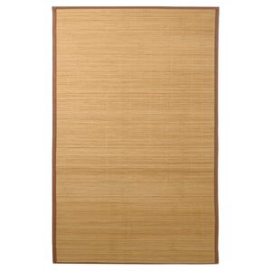 vidaXL Rug Bamboo 100x160 cm Brown