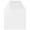vidaXL TV Wall Cabinet 2 pcs Gloss White 78.5 x 31 x 29.5 cm
