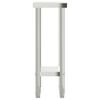 vidaXL Kitchen Work Table 55x30x85 cm Stainless Steel
