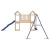 vidaXL Outdoor Playset Solid Wood Pine