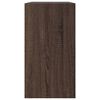 vidaXL Shoe Cabinet Brown Oak 80x34x63 cm Engineered Wood