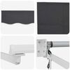 vidaXL Electric Retractable Awning Anthracite 2.5 x 2 m