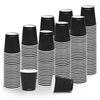 vidaXL Coffee Paper Cups 200 ml 500 pcs Black