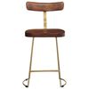 vidaXL Bar Stools 2 pcs 49x43x79 cm Solid Wood Mango