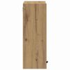 vidaXL Bathroom Cabinet Wall-mounted Artisan Oak 39 x 23.5 x 65 cm