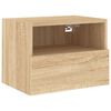 vidaXL 5 Piece TV Wall Units Sonoma Oak Engineered Wood