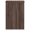 vidaXL Plant Stands 2 pcs Brown Oak 25x25x35 cm Engineered Wood