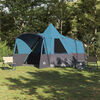 vidaXL Teepee Tent with Roof with Storage Blue 720 x 465 x 295 cm