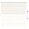 vidaXL Zebra Blind Marble Beige 155x100 cm Fabric Width 150.9 cm Polyester