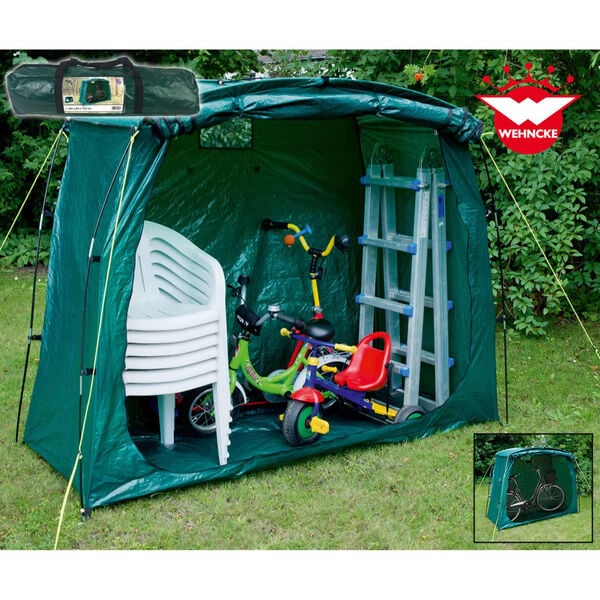 Happy People Universal Garage for Bicycle 200x80x150 cm Green