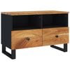 vidaXL TV Cabinet 70x33x46cm Solid Wood Acacia