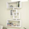 Homemania Wall Shelf Harmony 70x22x117cm White