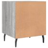 vidaXL Bedside Cabinets 2 pcs Grey Sonoma 40x40x50 cm Engineered Wood