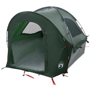 vidaXL Car Tent Army Green 200 x 170 x 170 cm Polyester and Steel