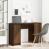 vidaXL Desk Brown Oak 120x42x76 cm Engineered Wood