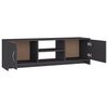 vidaXL TV Cabinet Grey 120x30x37.5 cm Engineered Wood