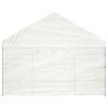 vidaXL Gazebo with Roof White 17.84x4.08x3.22 m Polyethylene