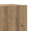 vidaXL 4 Piece TV Cabinet Set Wall-mounted Artisan Oak Engineered Wood