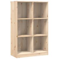 vidaXL Bookcase 70x33x110 cm Solid Wood Pine