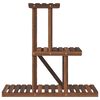 vidaXL Flower Stand 81x25x75.5 cm Solid Wood Fir