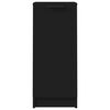 vidaXL Sideboard Black 30x30x70 cm Engineered Wood