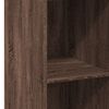 vidaXL Highboard Brown Oak 30x41x124 cm Engineered Wood